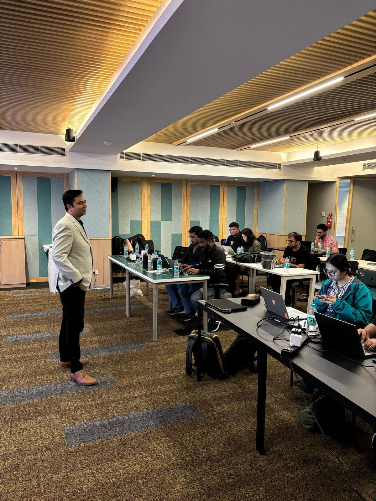 AI Edge Bootcamp workshop in progress