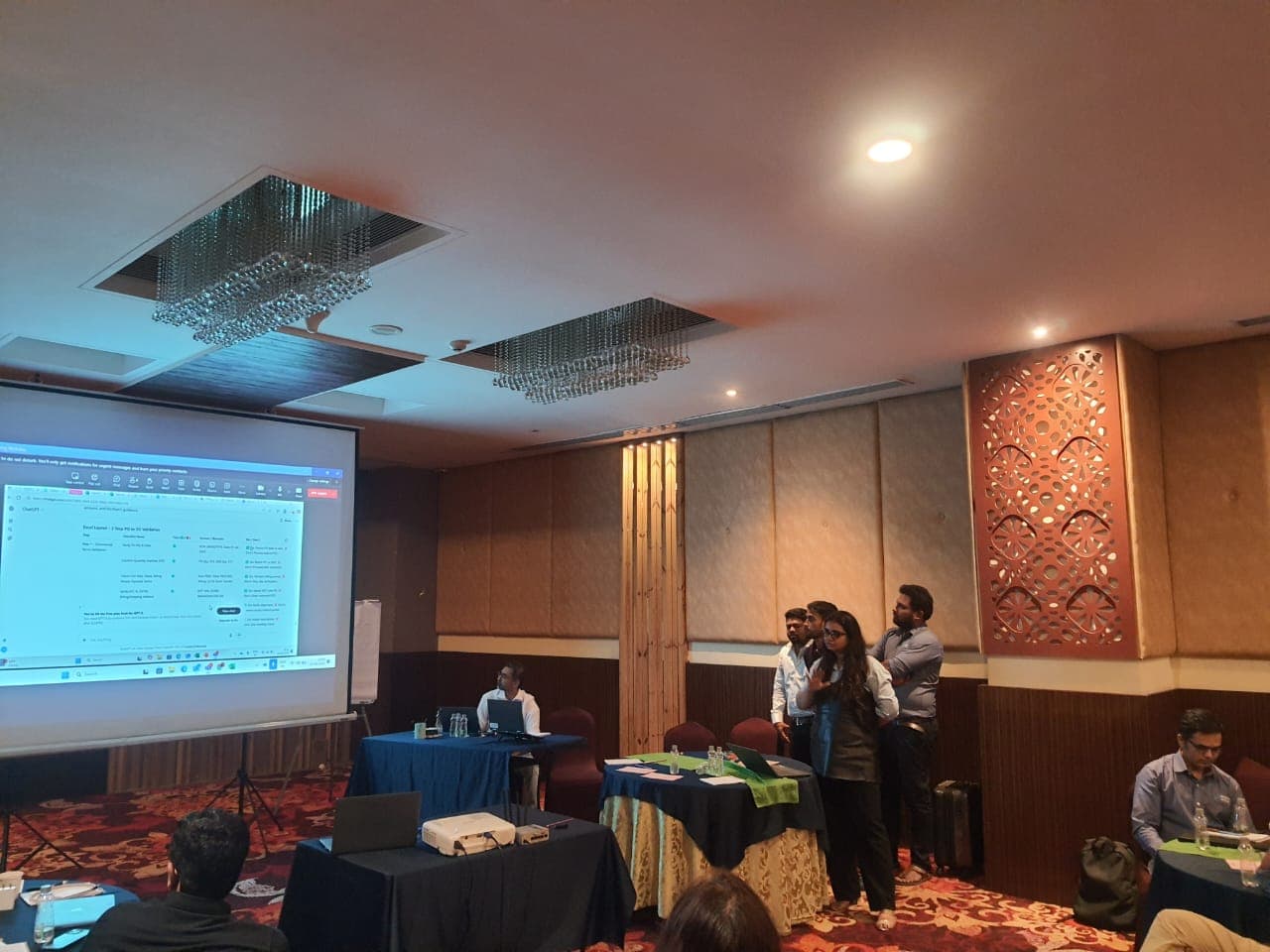 Another team presentation