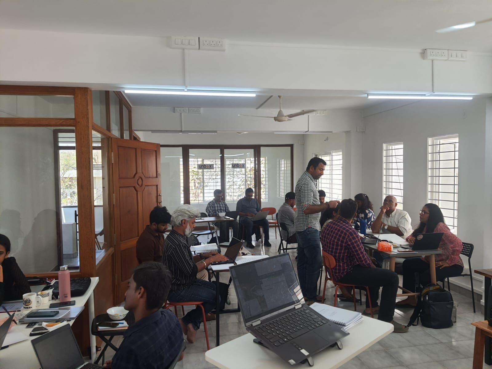 Closing moments of the workshop